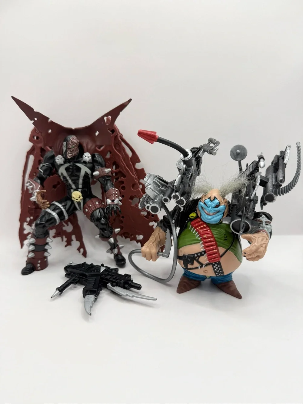 Vintage 1995 Spawn II Series 3 & 1996 Clown II Series 4 Action Figure Toys